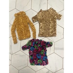 Vintage Magic Popcorn Shirt Bundle 3pc 90s Y2K Magic Bubble Tops